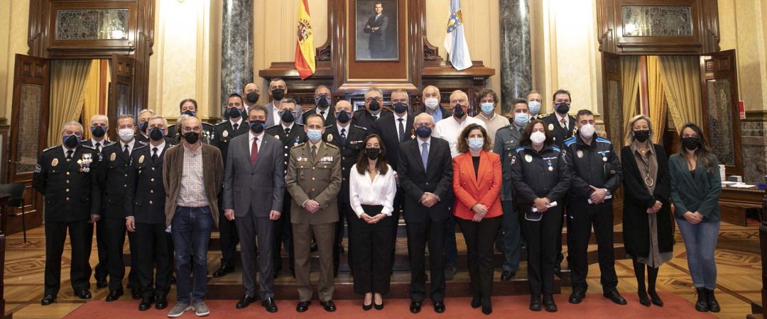 Acto de la Policía Municipal en A Coruña Acto de la Policía Municipal en A Coruña