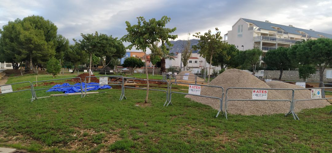 Comienzan las obras para dotar el parque de Les Bassetes de un skatepark Comienzan las obras para dotar el parque de Les Bassetes de un skatepark