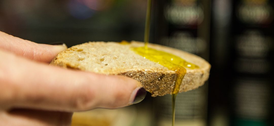 Pan con aceite. Pan con aceite.