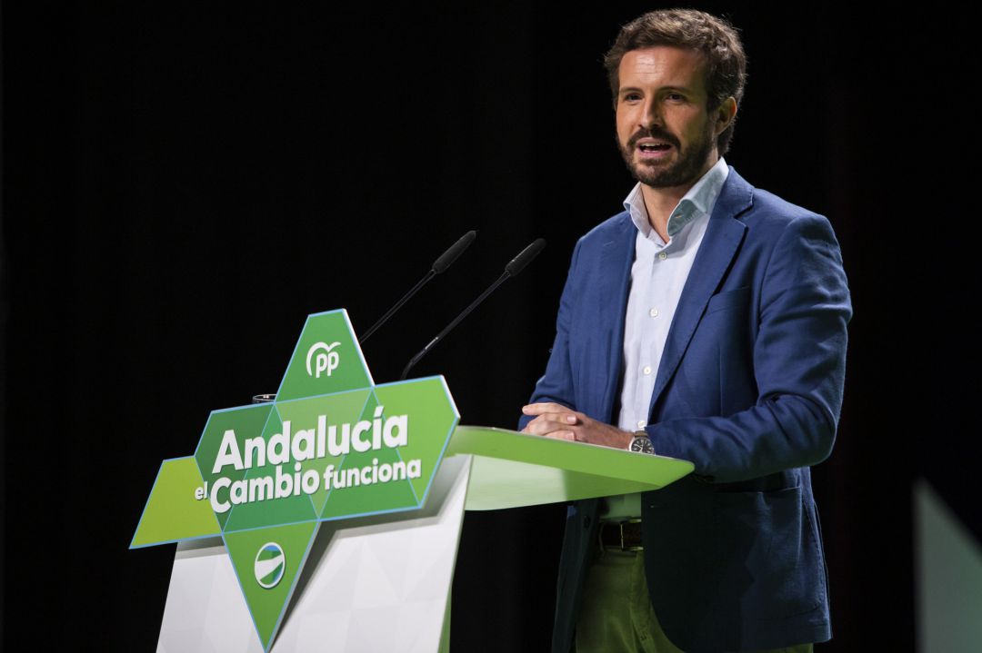 El presidente del PP nacional, Pablo Casado. El presidente del PP nacional, Pablo Casado.
