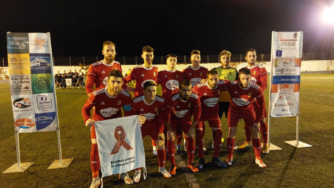 Equipo titula del Jódar C.F. ante el C.D. Canena Atlético Equipo titula del Jódar C.F. ante el C.D. Canena Atlético