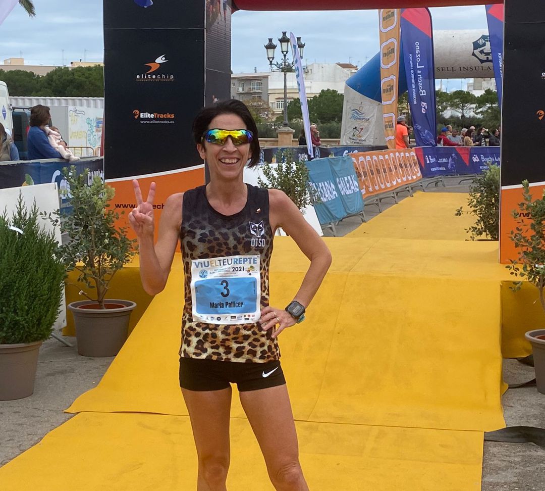 Pallicer tras finalizar la carrera Pallicer tras finalizar la carrera