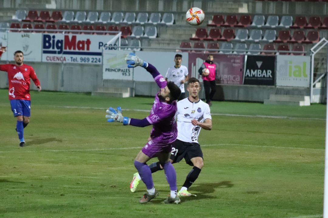 Oller anota el primer gol del Conquense Oller anota el primer gol del Conquense