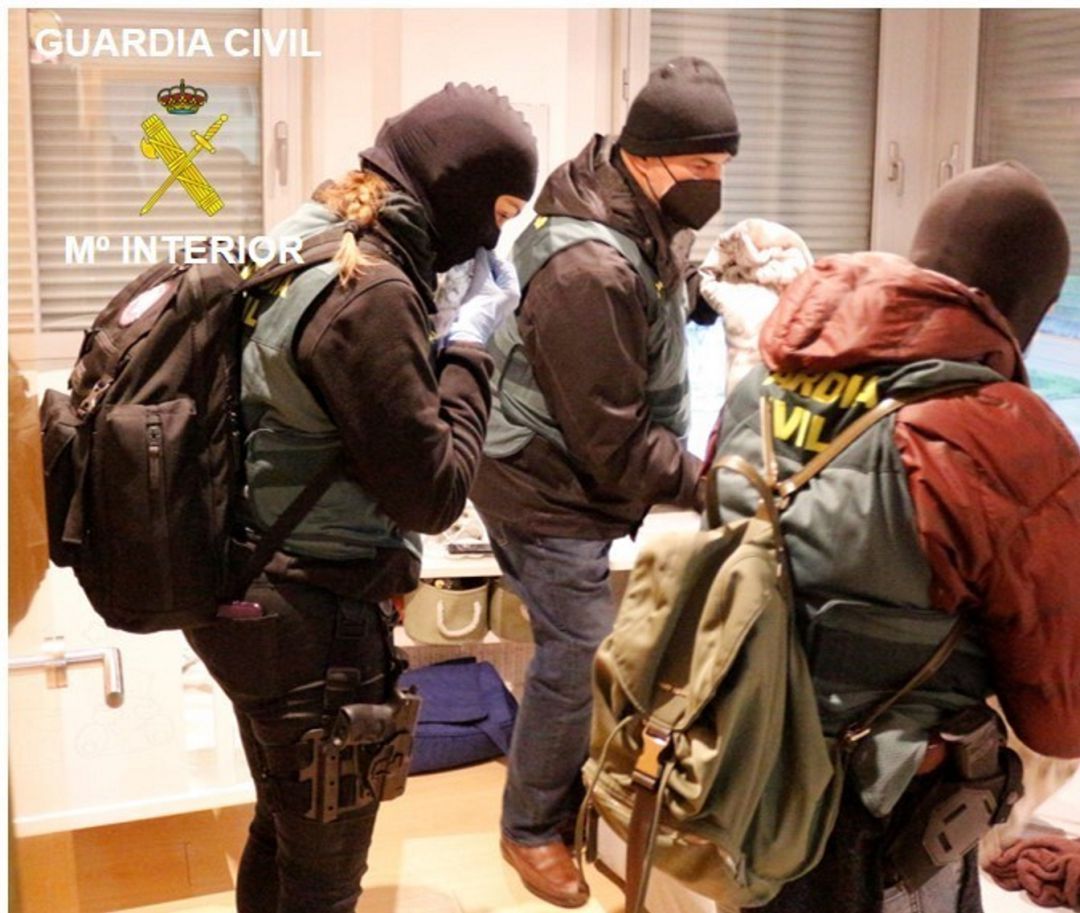 Operación policial de la Guardia Civil en Vitoria contra el microtráfico de drogas Operación policial de la Guardia Civil en Vitoria contra el microtráfico de drogas