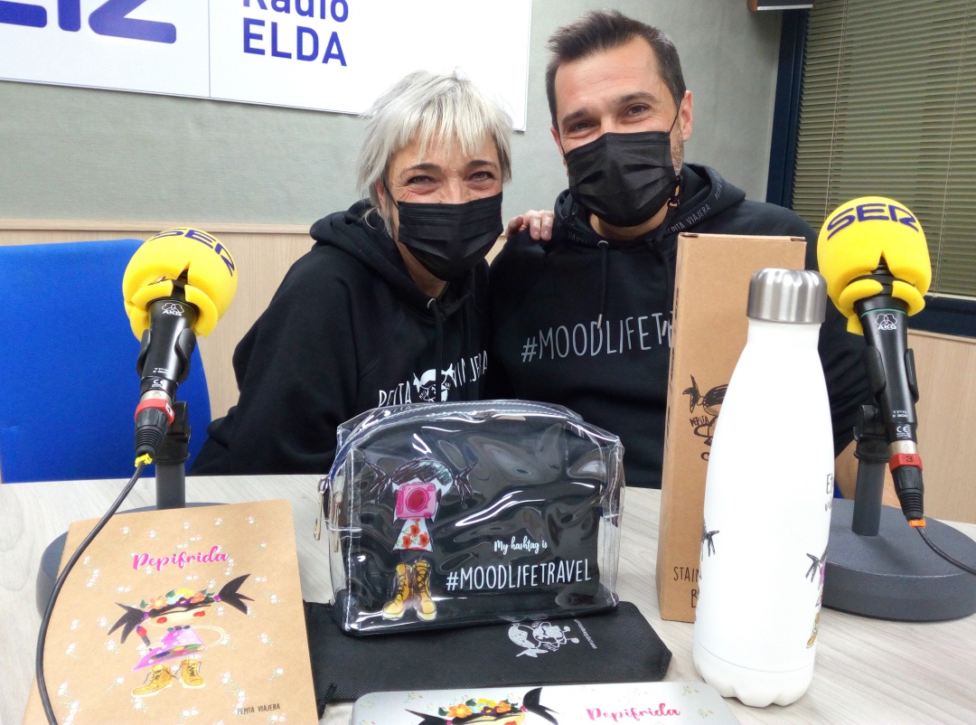 Yolanda y Paco García Romero, creadores de la marca "Pepita Viajera" Yolanda y Paco García Romero, creadores de la marca "Pepita Viajera"