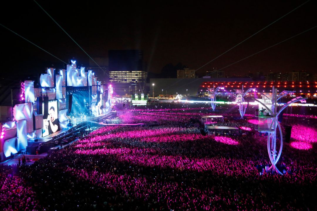 Imagine Dragons en concierto Rock in Rio 2019. Imagine Dragons en concierto Rock in Rio 2019.