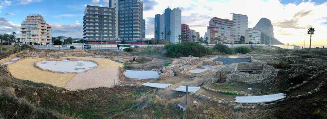 Yacimiento Arqueológico de los Baños de la Reina. Calp Yacimiento Arqueológico de los Baños de la Reina. Calp