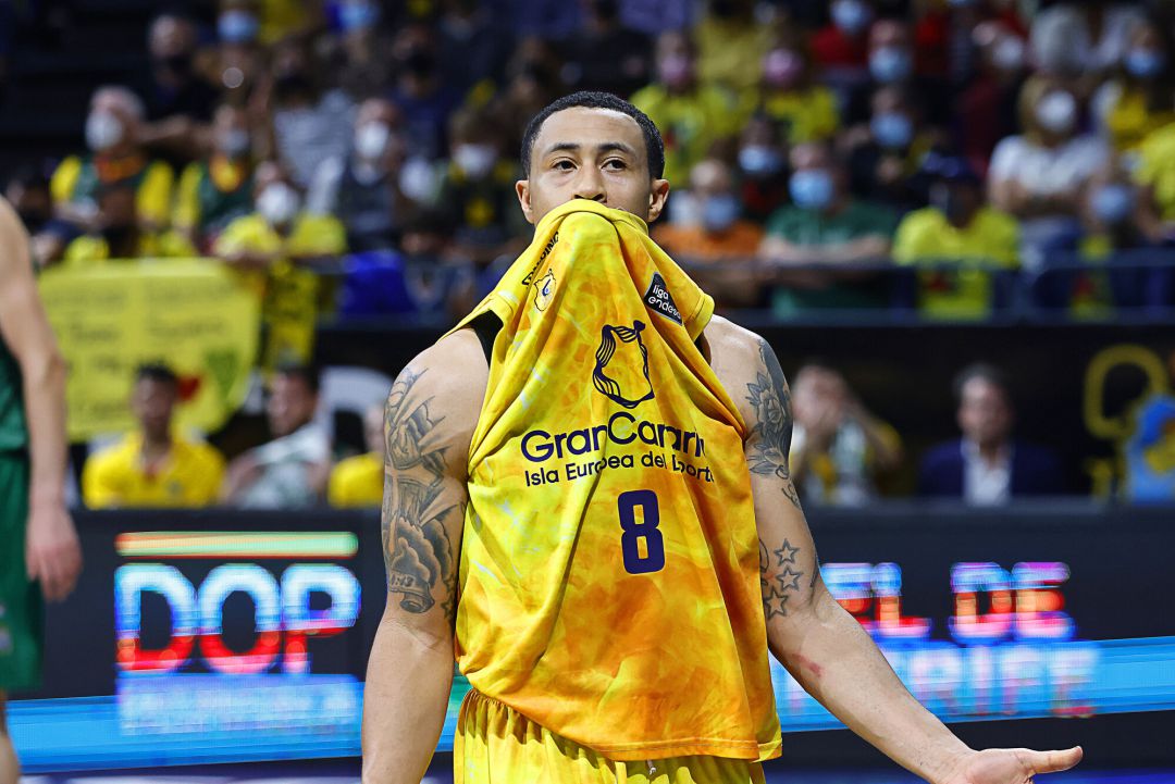 Slaugther, jugador del Gran Canaria Slaugther, jugador del Gran Canaria