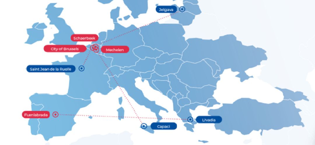 Las ciudades europeas incluidas en el proyetco 'Inclucities' Las ciudades europeas incluidas en el proyetco 'Inclucities'