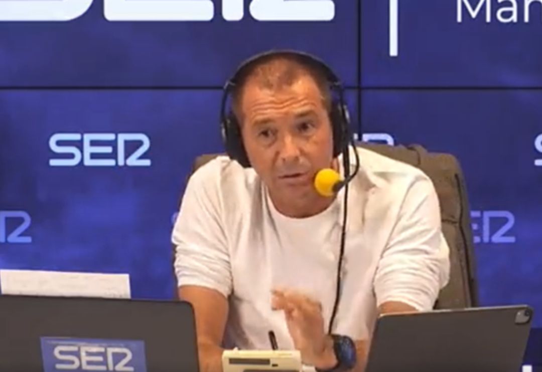 Manu Carreño, durante 'El Larguero'
Manu Carreño, durante 'El Larguero'