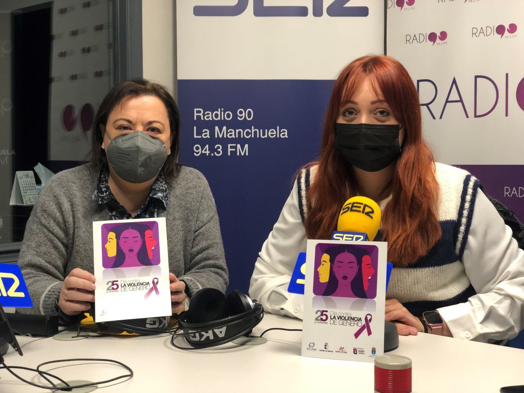 Yolanda Madrigal, Teniente de Alcalde y Terésa Andújar, Trabajadora Social del Centro de la Mujer de Motilla del Palancar Yolanda Madrigal, Teniente de Alcalde y Terésa Andújar, Trabajadora Social del Centro de la Mujer de Motilla del Palancar
