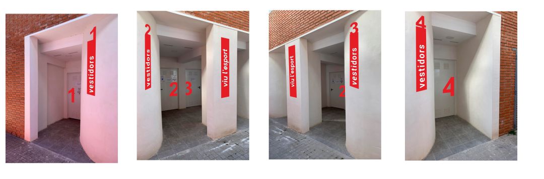 Nuevos vestuarios en el Francisco Laporta Nuevos vestuarios en el Francisco Laporta
