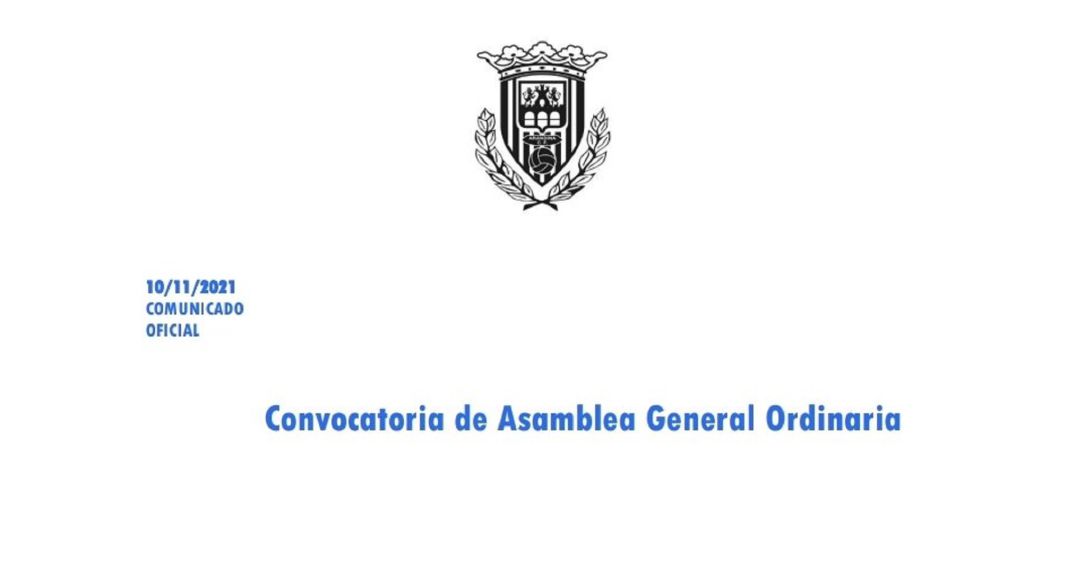 La convocatoria de la Arandina para su Asamblea de socios. La convocatoria de la Arandina para su Asamblea de socios.