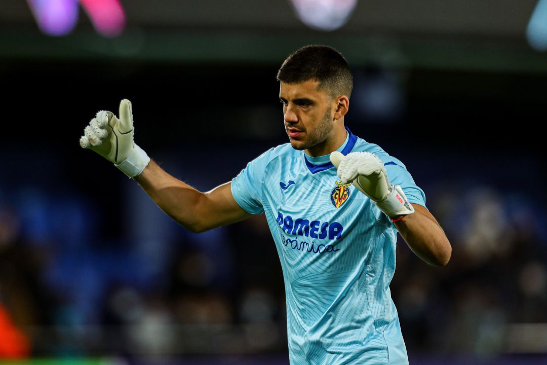 Gero Rulli, portero del Villarreal CF Gero Rulli, portero del Villarreal CF