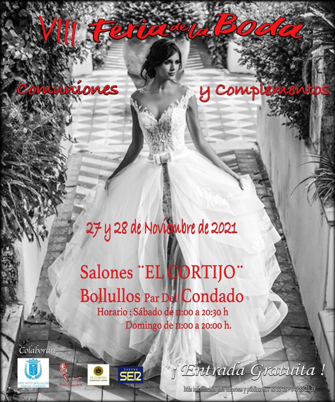 Cartel anunciador de la Feria de la boda, comuniones y complementos de Bollullos Par del Condado (Huelva) Cartel anunciador de la Feria de la boda, comuniones y complementos de Bollullos Par del Condado (Huelva)