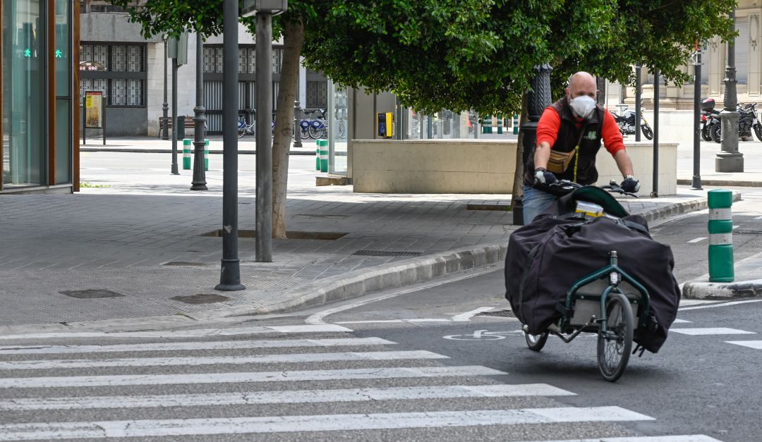 Usuario de la red de carriles bici de València Usuario de la red de carriles bici de València