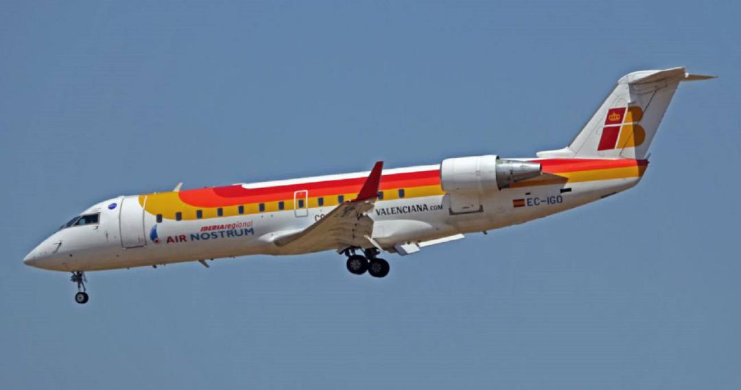 Avión de Air Nostrum Avión de Air Nostrum