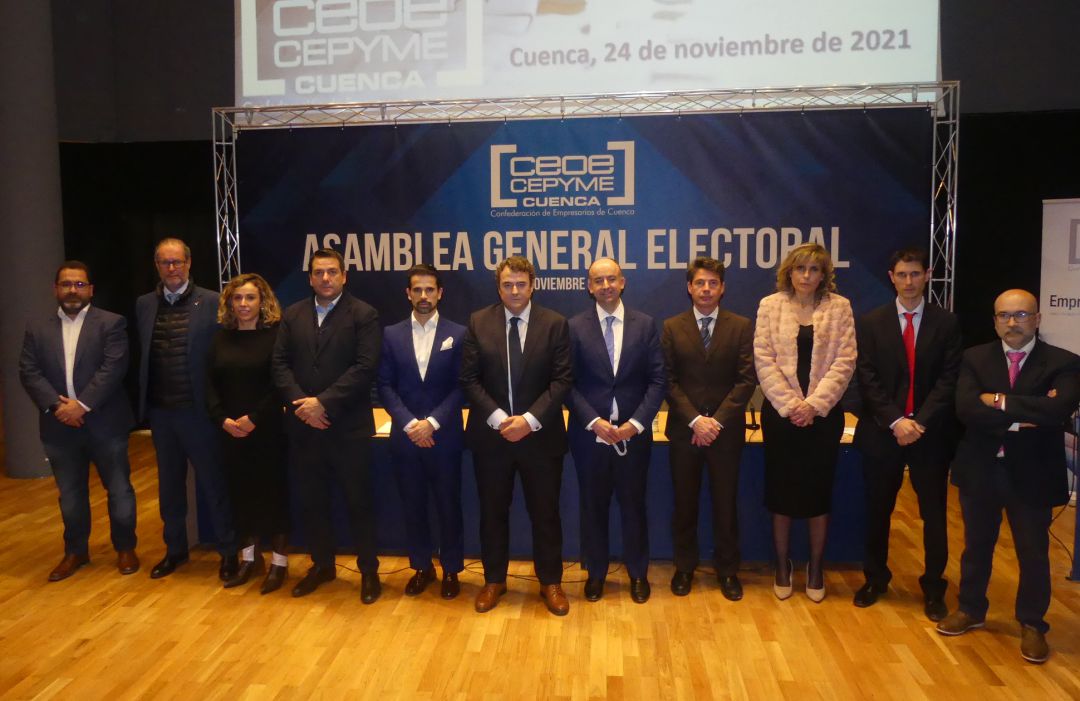 La nueva ejecutiva de CEOE CEPYME Cuenca La nueva ejecutiva de CEOE CEPYME Cuenca