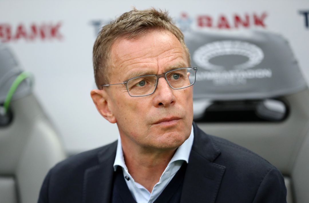 Ralf Rangnick durante un partido Ralf Rangnick durante un partido