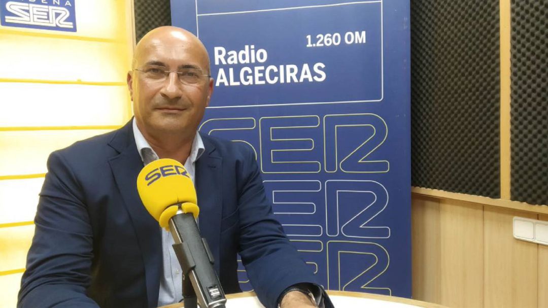 Ángel Martínez en Radio Algeciras. Ángel Martínez en Radio Algeciras.