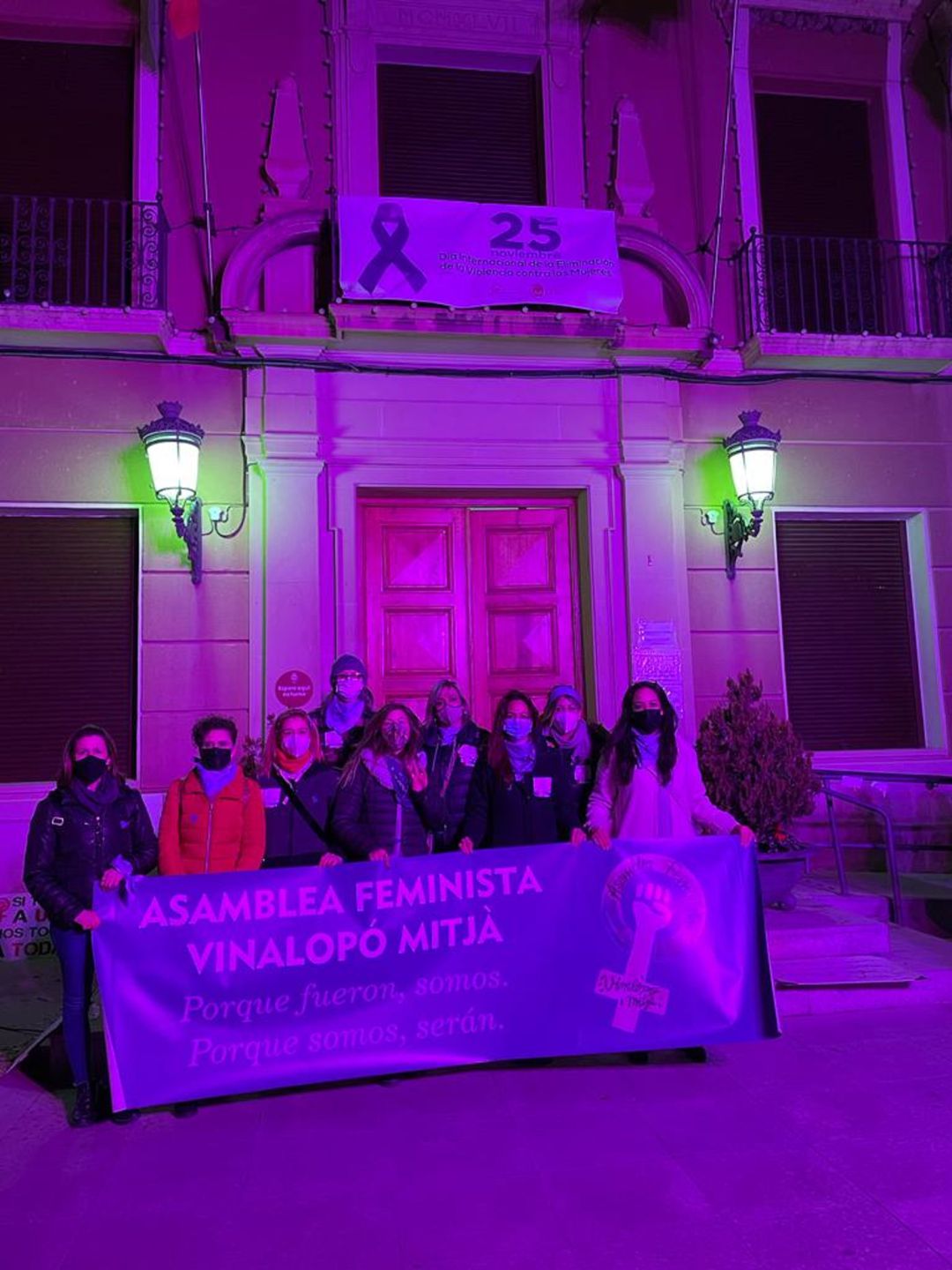 Concentración de la Asamblea Feminista en Elda Concentración de la Asamblea Feminista en Elda