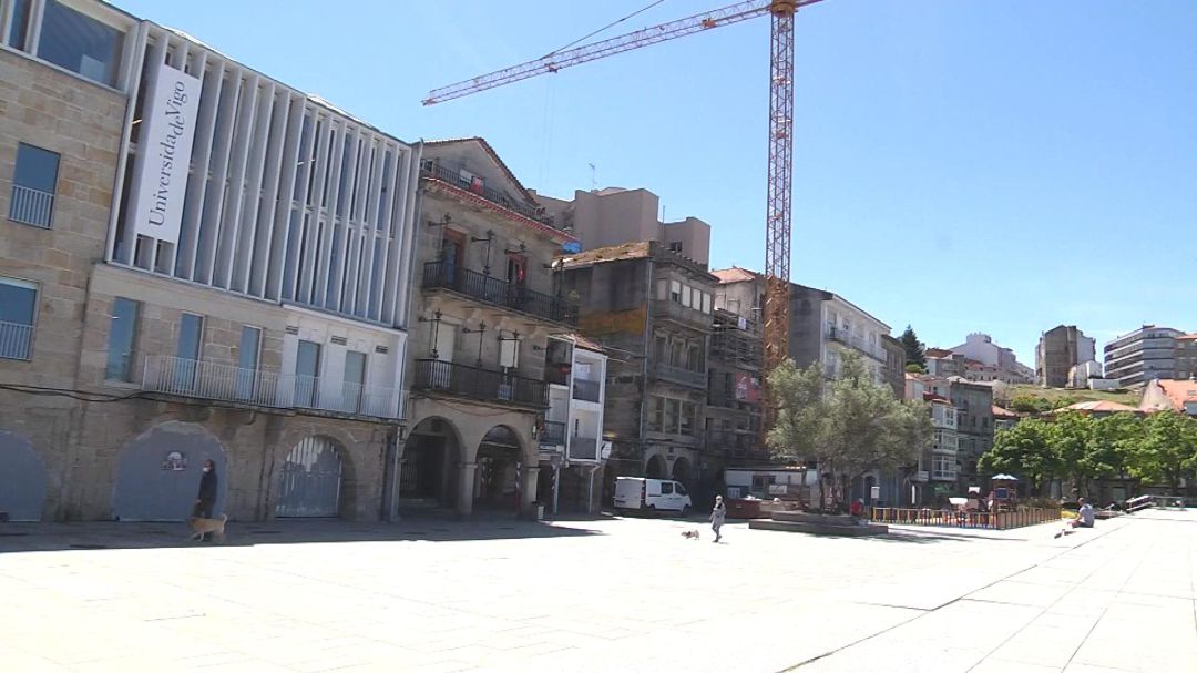 Fachada de O Berbés Fachada de O Berbés