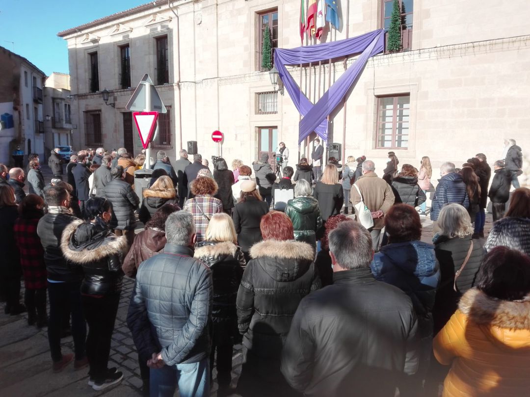 Acto institucional contra la violencia machista en la Plaza de Viriato Acto institucional contra la violencia machista en la Plaza de Viriato