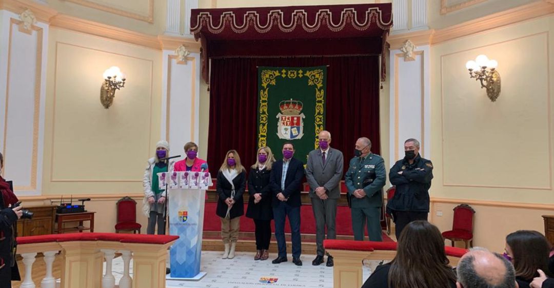 Acto institucional del Día para la Eliminación de la Violencia hacia las Mujeres en la Diputación Acto institucional del Día para la Eliminación de la Violencia hacia las Mujeres en la Diputación