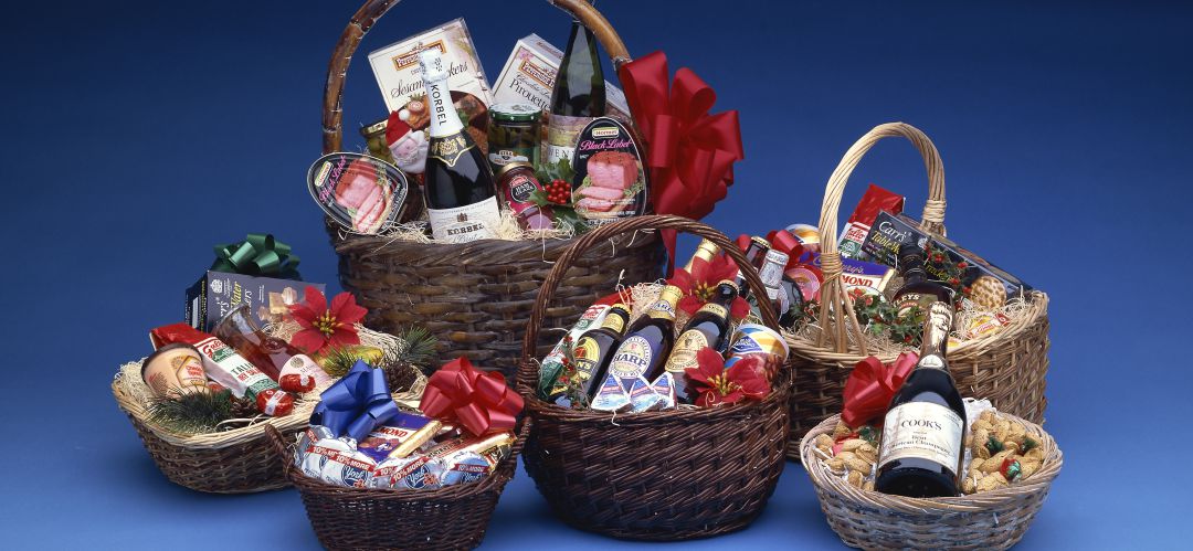 Las cestas son una tradición navideña Las cestas son una tradición navideña