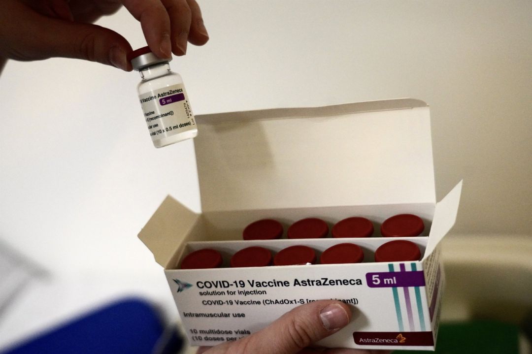 Archivo - Dosis de AstraZeneca administradas en el Hospital de Basurto, que ha reanudado la vacunación Archivo - Dosis de AstraZeneca administradas en el Hospital de Basurto, que ha reanudado la vacunación