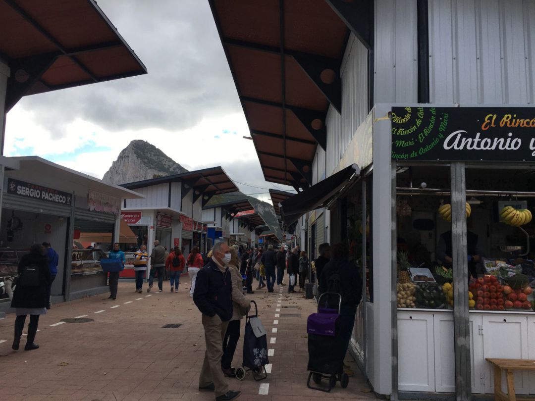 Mercado provisional La Línea. Mercado provisional La Línea.