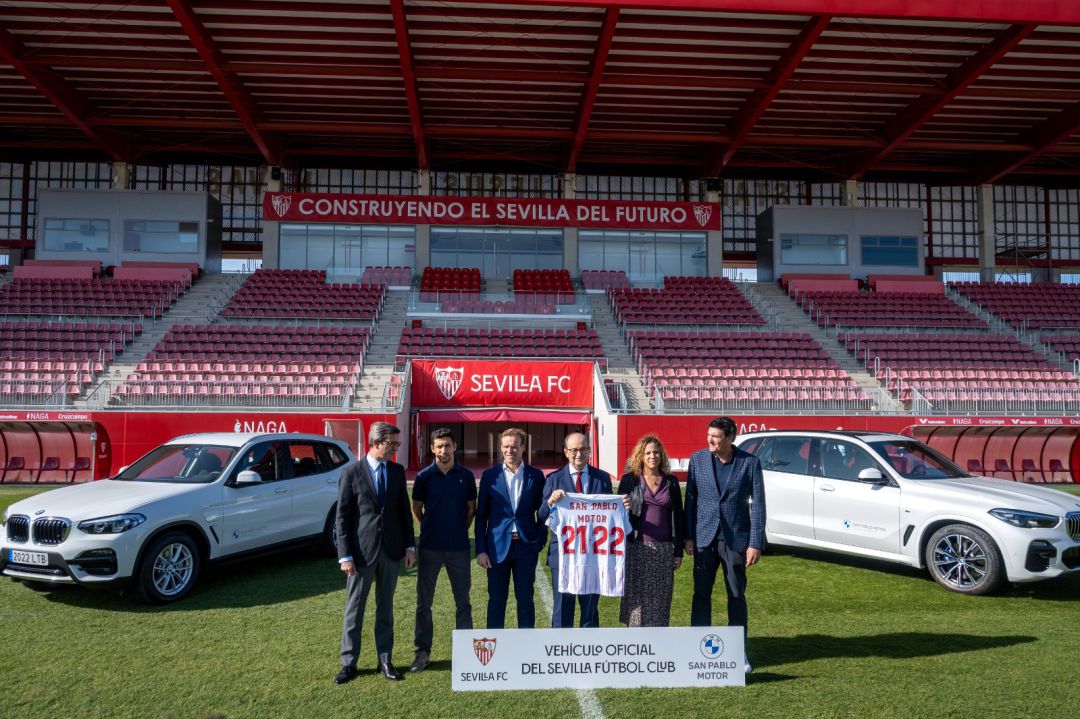 BMW San Pablo Motor y SEVILLA FC acuerdan renovación de patrocinio BMW San Pablo Motor y SEVILLA FC acuerdan renovación de patrocinio