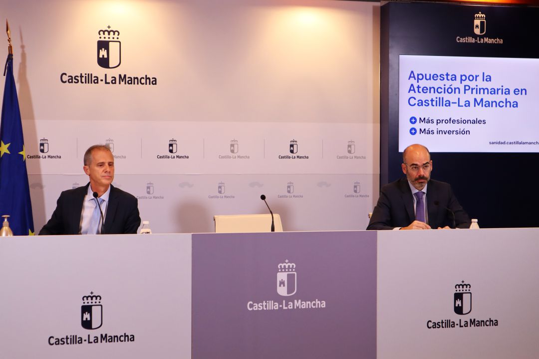 Javier Rodriguez e Iñigo Cortázar en rueda de prensa Javier Rodriguez e Iñigo Cortázar en rueda de prensa