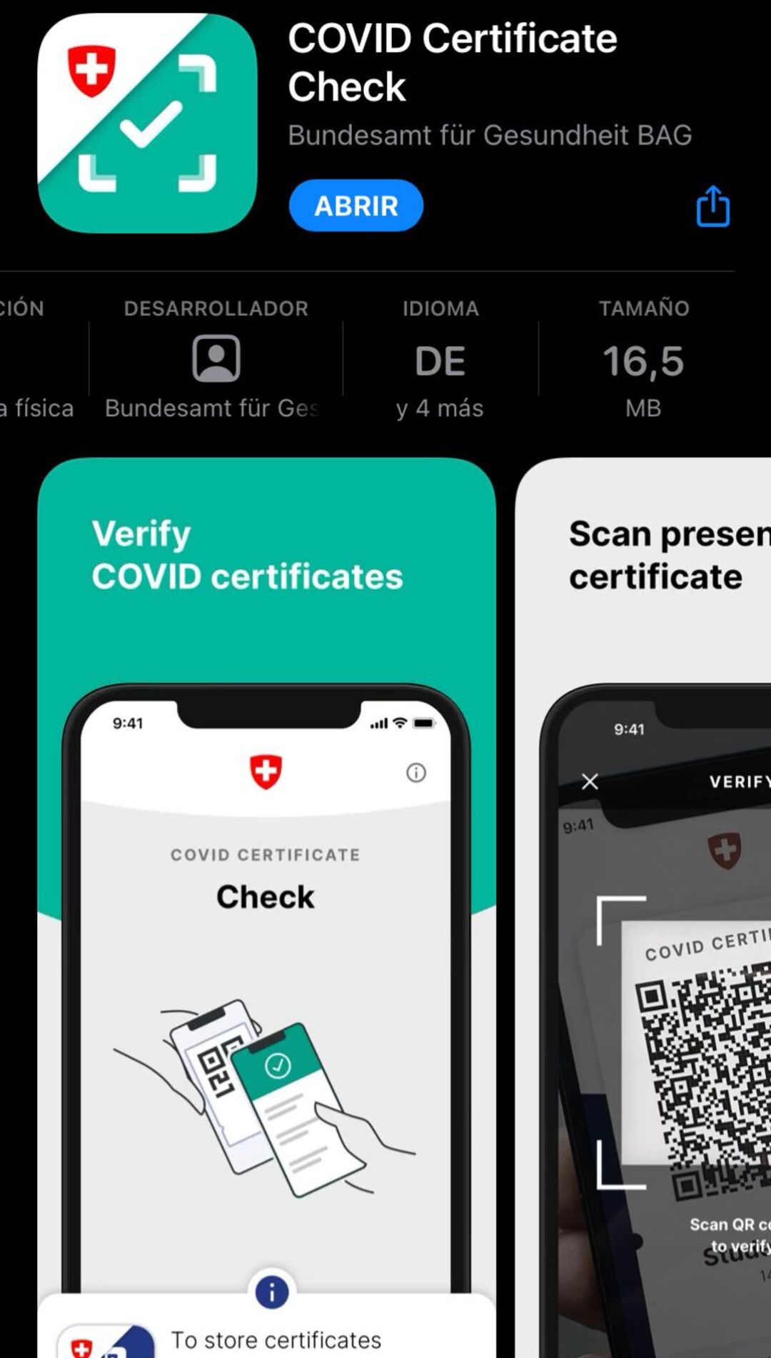 La aplicación está disponible en iOS y Android La aplicación está disponible en iOS y Android