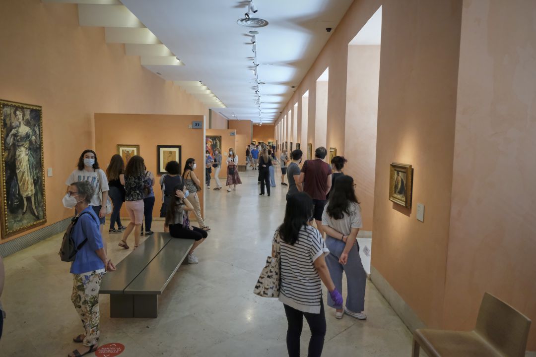 Crecen las visitas a los museos en 2021. Crecen las visitas a los museos en 2021.