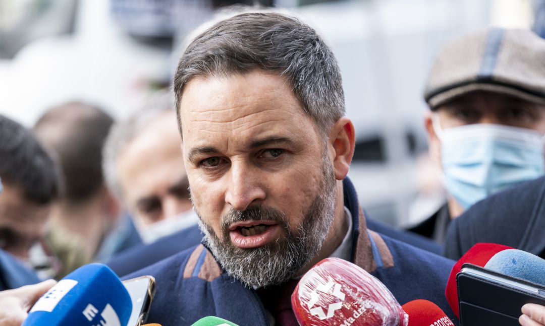 Santiago Abascal, líder de Vox. Santiago Abascal, líder de Vox.