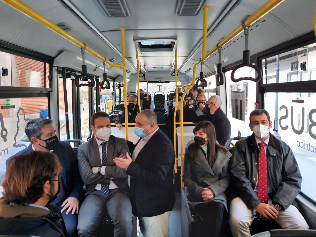 Alcantarilla estrena el primer autobús completamente eléctrico Alcantarilla estrena el primer autobús completamente eléctrico