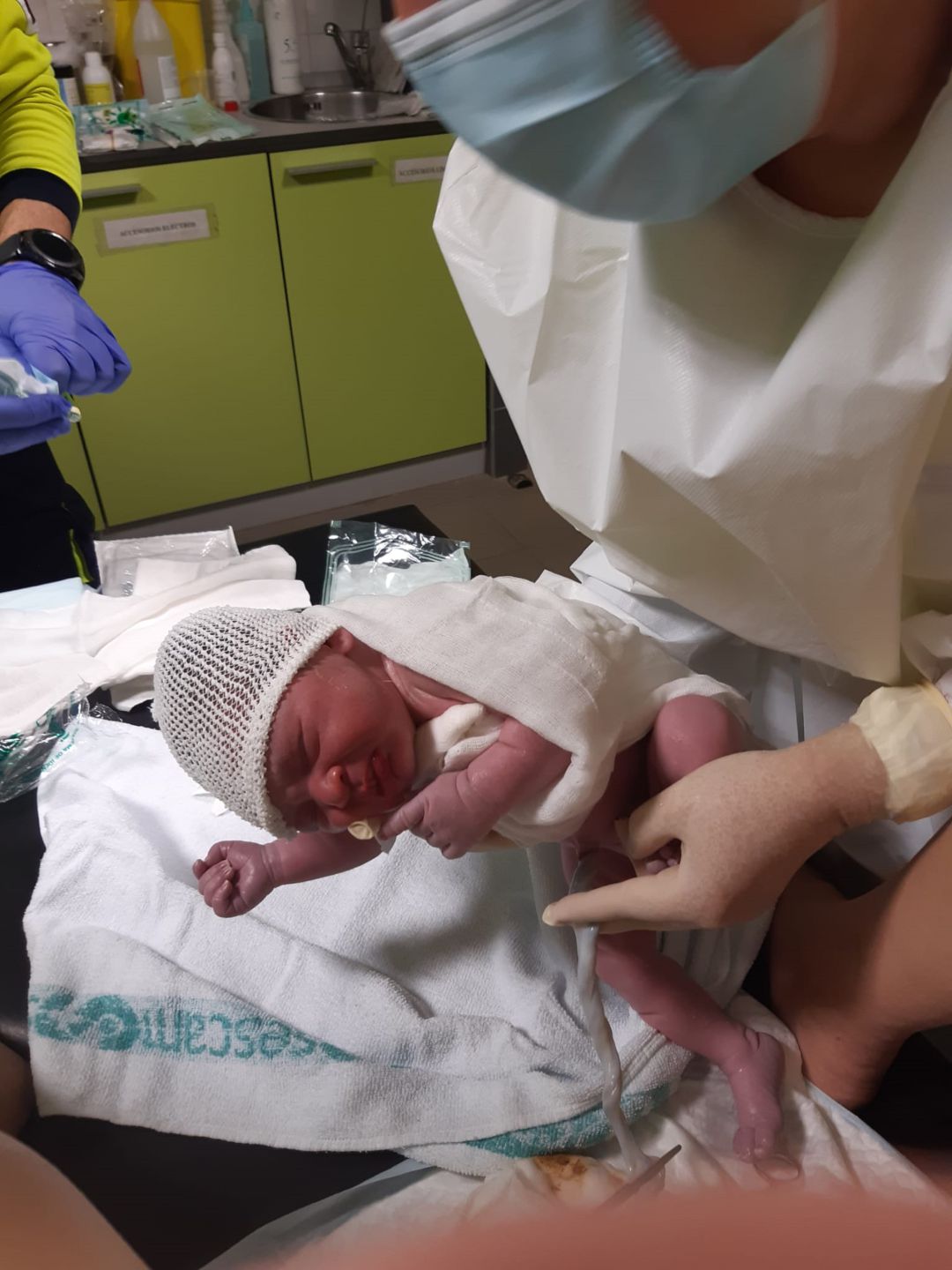 Nace un bebé en el Centro de Salud de Motilla del Palancar Nace un bebé en el Centro de Salud de Motilla del Palancar