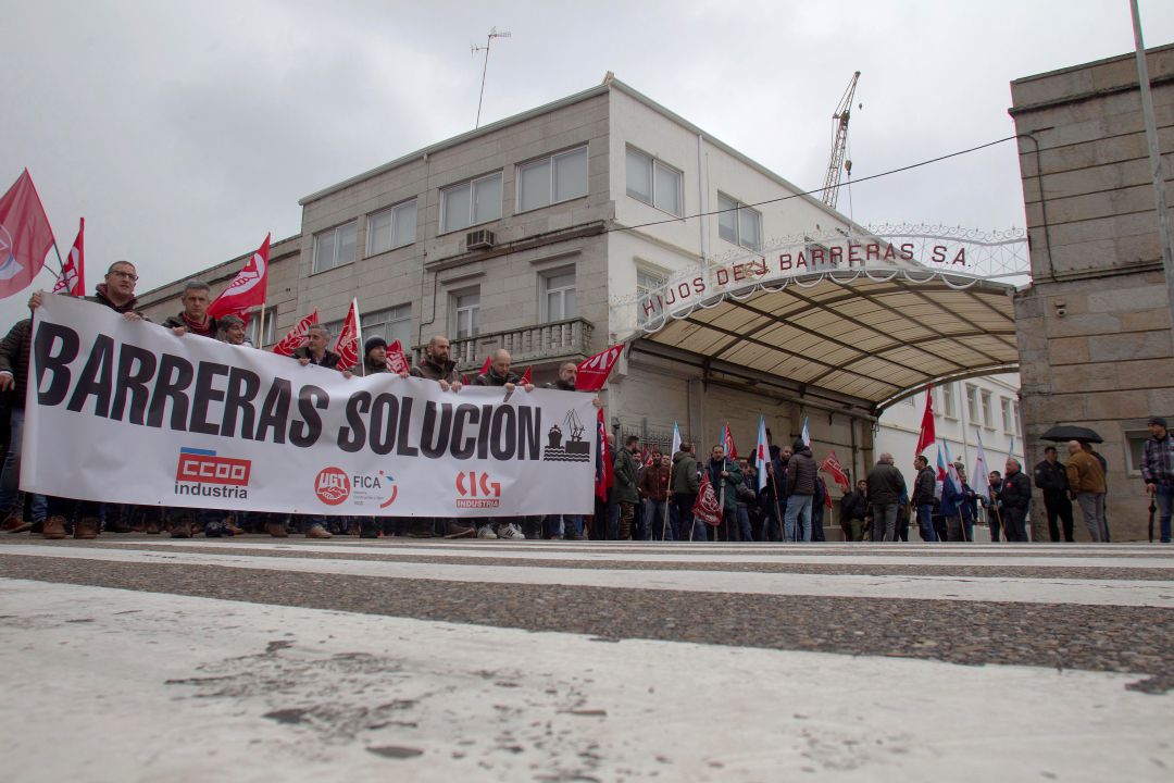 Imagen de archivo de una protesta en Barreras Imagen de archivo de una protesta en Barreras