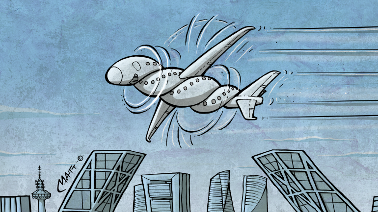 Unidad de vigilancia | El avión sobrevuela Madrid dando vueltas sobre sí mismo episode artwork