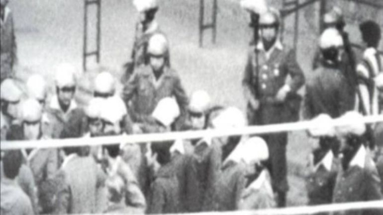 Imágenes de la policía el 3 de marzo de 1976