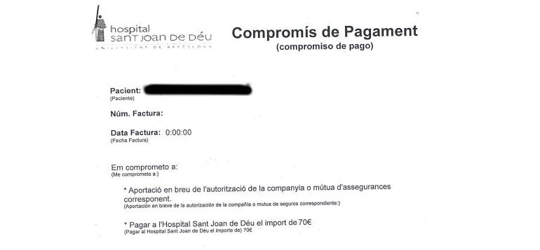Los hospitales catalanes cobran a los inmigrantes sin papeles