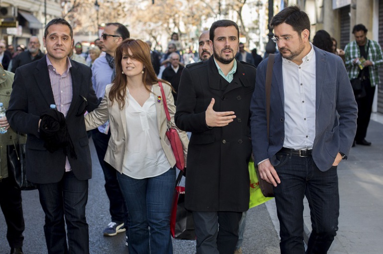 Garzón (IU): "Más allá de las elecciones están en juego las nuevas generaciones"