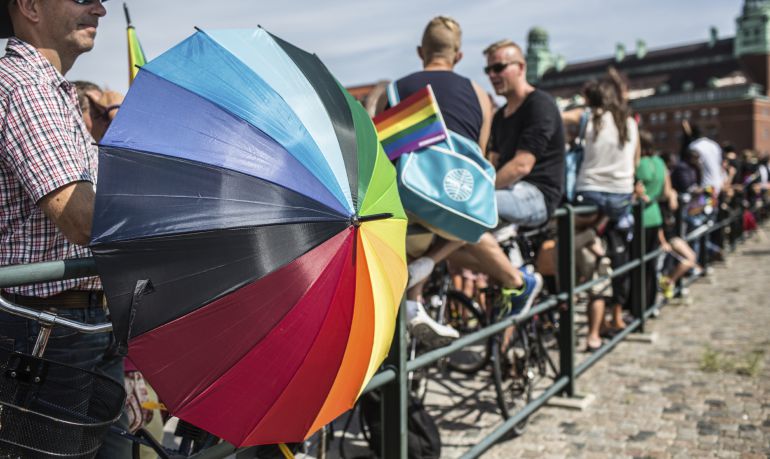 Manifestación del Orgullo Gay en Suecia
