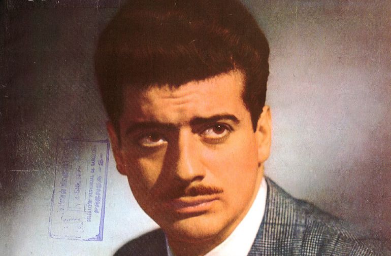 Antonio Crespo a la portada de la Revista Ondas al gener de 1956