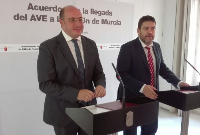 Firmado el acuerdo del AVE | Radio Murcia | Cadena SER