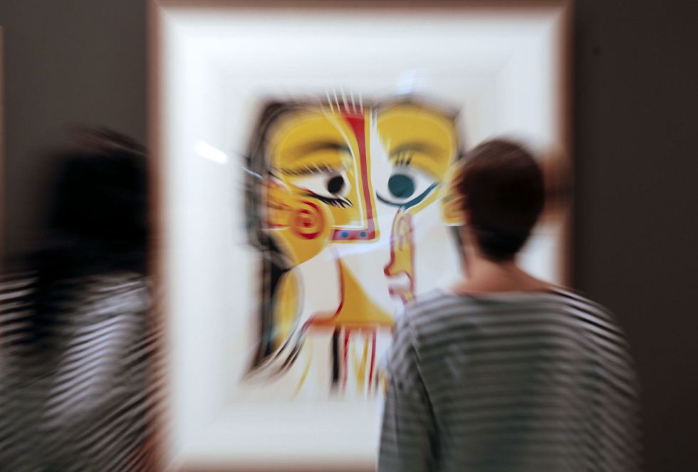 "Retrato estilizado de Jacqueline", 1962, de Pablo Picasso "Retrato estilizado de Jacqueline", 1962, de Pablo Picasso