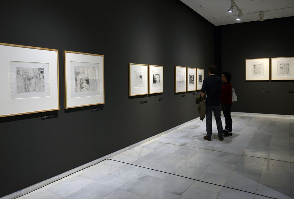 La Fundación Bancaja reúne grabados, óleos y fotografías del artista malagueño para explicar cómo desarrolló su estilo gracias a la influencia de los grandes maestros La Fundación Bancaja reúne grabados, óleos y fotografías del artista malagueño para explicar cómo desarrolló su estilo gracias a la influencia de los grandes maestros
