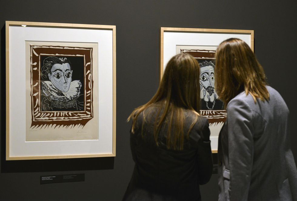 La Fundación Bancaja reúne grabados, óleos y fotografías del artista malagueño para explicar cómo desarrolló su estilo gracias a la influencia de los grandes maestros La Fundación Bancaja reúne grabados, óleos y fotografías del artista malagueño para explicar cómo desarrolló su estilo gracias a la influencia de los grandes maestros