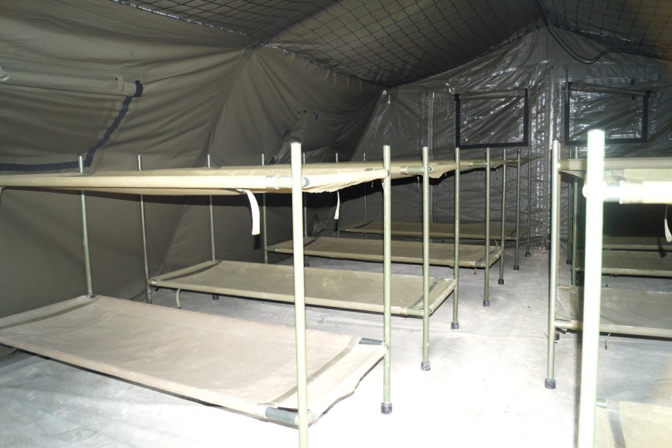 Así son las tiendas-dormitorio del campamento Así son las tiendas-dormitorio del campamento
